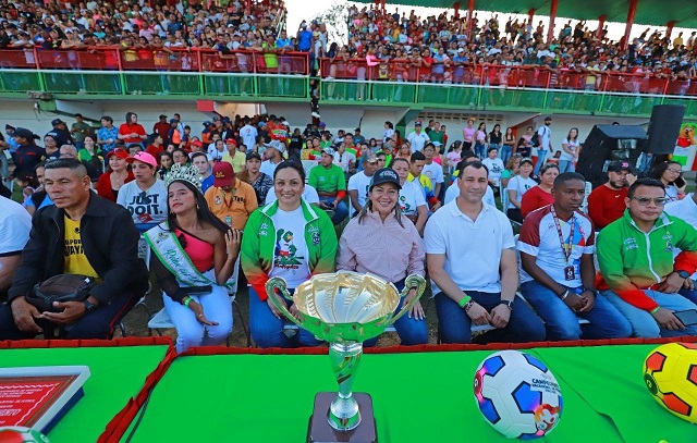 Más de 5 mil atletas participan en el Campeonato Vacacional de Fútbol 2023 del municipio Piar.