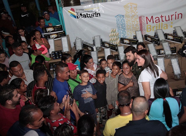 Alcaldía da respuesta a 6 parroquias de Maturín con más de 5 mil luminarias.