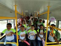 Hijos de trabajadores de la Alcaldía de Maturín disfrutan del plan Vacaciones Divertidas 2023.