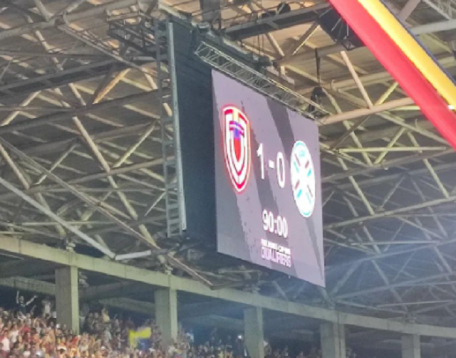 La Vinotinto celebró con su gente