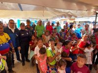 Con jornada social atendieron a familias Indígenas de Barrancas del Orinoco.