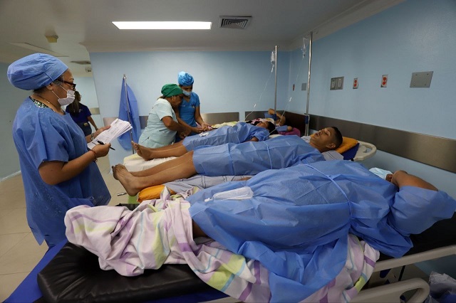 Garantizan insumos para tercera jornada de cirugías en el hospital central de Maturín.