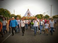 Vallita bendijo a su feligresía en la zona Oeste del estado Monagas.