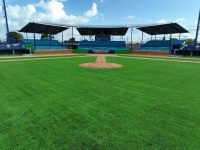 Gobernador Ernesto Luna levanta de las cenizas y lleva a la cima al estadio Las Comunales.