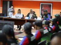 Ministro Leal Tellería y Estado Mayor de Alimentación evalúan alcance de los Clap en Monagas.