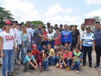 Plan Amor en Acción atendió a 170 familias de Los Pozos de Areo, municipio Cedeño.