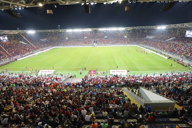 El estadio Monumental de Monagas vibró con la victoria de la Vinotinto.