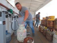 Sectores de Las Cocuizas y Los Godos beneficiados con la planta móvil de gas doméstico.