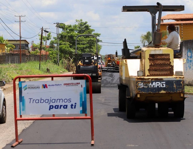 Vialidad de Tipuro es atendida por la Gobernación y PDVSA.