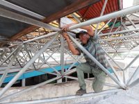 Alcaldía de Maturín restauró techo del Mercado de Los Bloques.