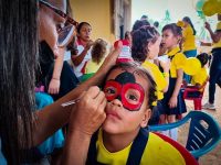 Sotillo se sumó a la fiesta del inicio del año escolar 2023- 2024.