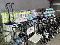 1×10 del Buen Gobierno entrega ayudas técnicas para 11 parroquias del municipio Maturín.