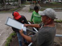 Alcaldía de Maturín moderniza sistema de alumbrado de la Plaza Bolívar.