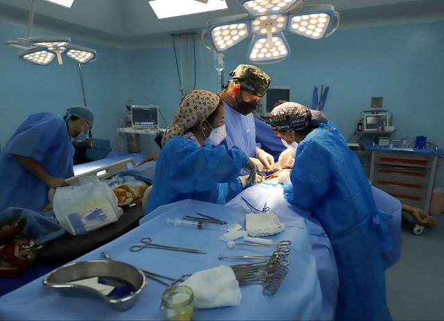 Más de 17 pacientes atendidos con jornada quirúrgica en el hospital central de Maturín.