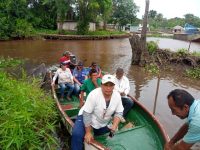 MinSalud y Gobernación despliegan vacunación en área fluvial de San José de Buja.
