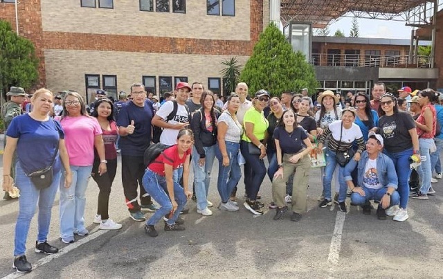 Fundación El Niño Simón Monagas participó en el simulacro de referendo por el Esequibo.