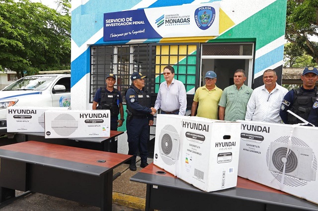 Rehabilitan módulo policial del parque Chucho Palacios para combatir el abigeato en Monagas.