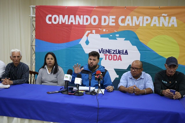 Partidos de oposición se suman en Monagas a la Campaña Venezuela Toda en defensa del Esequibo.