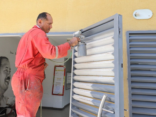 Gobierno Bolivariano trabaja en rehabilitación del Complejo Cultural de El Furrial.