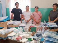 Entregan dotación de medicamentos en el municipio Santa Bárbara.