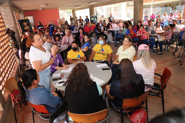 En Monagas afinan estrategias para el fortalecimiento de la Gran Misión Venezuela Mujer.