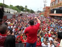 Pueblo chavista de Monagas salió a defender la Revolución Bolivariana.