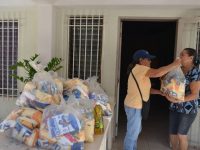 Distribuyen más de 14 mil bolsas de alimentos en el municipio Cedeño.