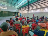 Caripe se prepara para el deporte comunitario en el marco de las 7T.