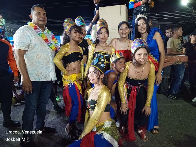 Uracoa celebró la alegría y el color de los Carnavales 2024.