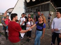 Gobernador Ernesto Luna se compromete a acondicionar espacios del Polideportivo de Maturín.