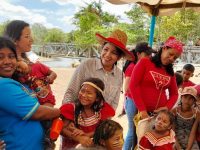 300 niños indígenas del municipio Ezequiel Zamora beneficiados con jornada médica