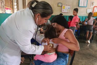 Más de 380 indígenas fueron atendidos con jornada médica en San Ramón de Areo
