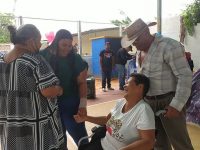 Despliegan jornada integral para los abuelos y abuelas en Santa Bárbara de Tapirín