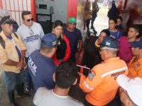 Gobernación evalúa afectaciones por lluvias en el municipio Acosta