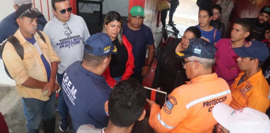 Gobernación evalúa afectaciones por lluvias en el municipio Acosta