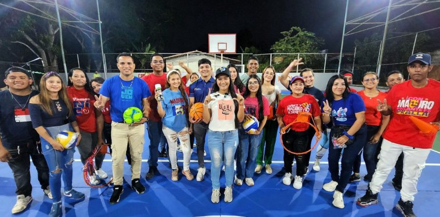 Gran Misión Venezuela Joven entrega cancha rehabilitada en La Carbonera