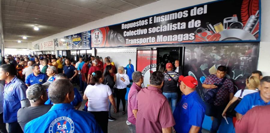 Monagas favorece más de 1.900 transportistas con Tienda del Colectivo Socialista