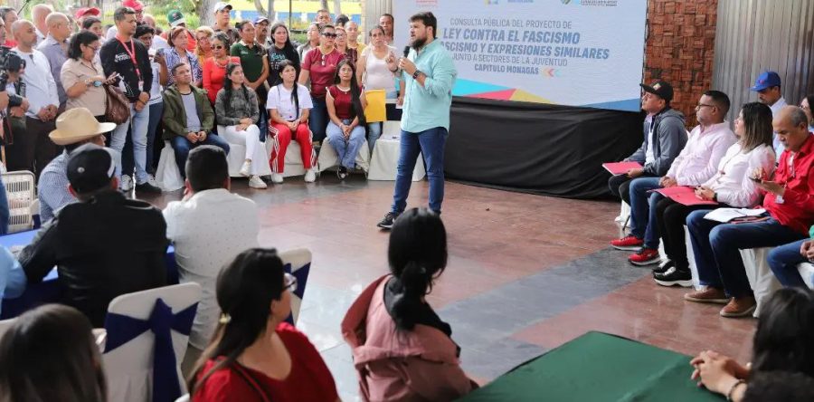 Sector juventud en Monagas discute propuesta de Ley Contra el Fascismo