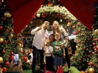 Monaguenses dan la bienvenida a la Navidad desde la plaza Piar de Maturín