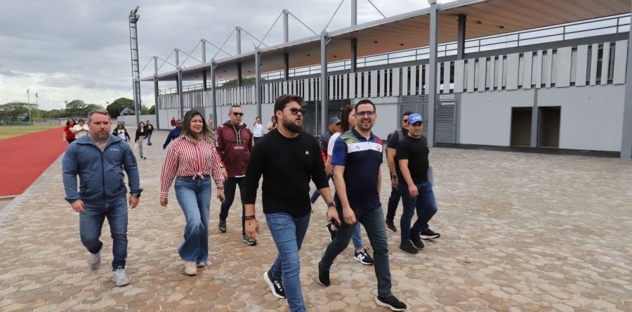 Ministro de Deporte y gobernador de Monagas afinan detalles para Juegos Oriente 2024