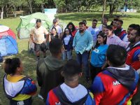 Gobernador Ernesto Luna y ministra Colmenares realizan I Campamento “Juventud con liderazgo”