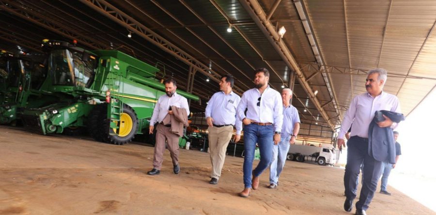 Comitiva iraní verificó la excelente producción de soya en Monagas