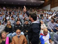 Gobernador Ernesto Luna rinde honores a quienes hicieron posible los Juegos Oriente 2024 (+fotos)