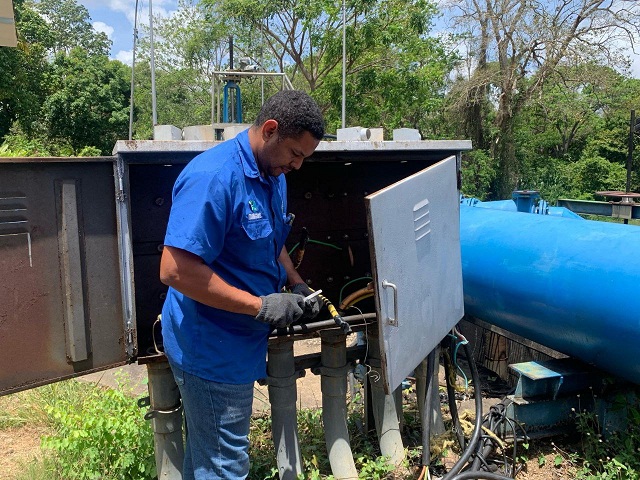 Aguas de Monagas instala bomba de 200 HP en Planta Potabilizadora del Bajo Guarapiche