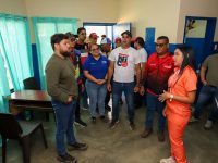 Gobernador Ernesto Luna inspecciona avance de los proyectos comunitarios en el municipio Libertador