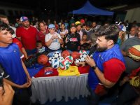 Gobernador Ernesto Luna entrega dos canchas totalmente rehabilitadas en Las Cocuizas