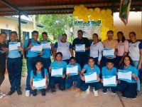 IEMFA certificó jóvenes en artes y oficios en instituciones educativas de Monagas