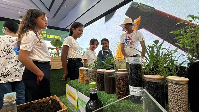 Gratificante y pedagógica es la Expo Feria Niños y Niñas Productores 2025
