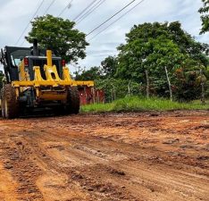 Inician trabajos de asfaltado en la comunidad Villa Lara en Sotillo