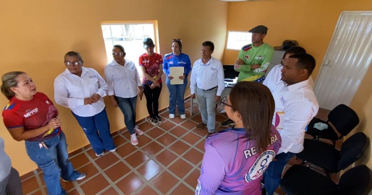 Rehabilitan oficina de justicia y paz comunal en la Base de Misiones “Negra Matea” en Maturín